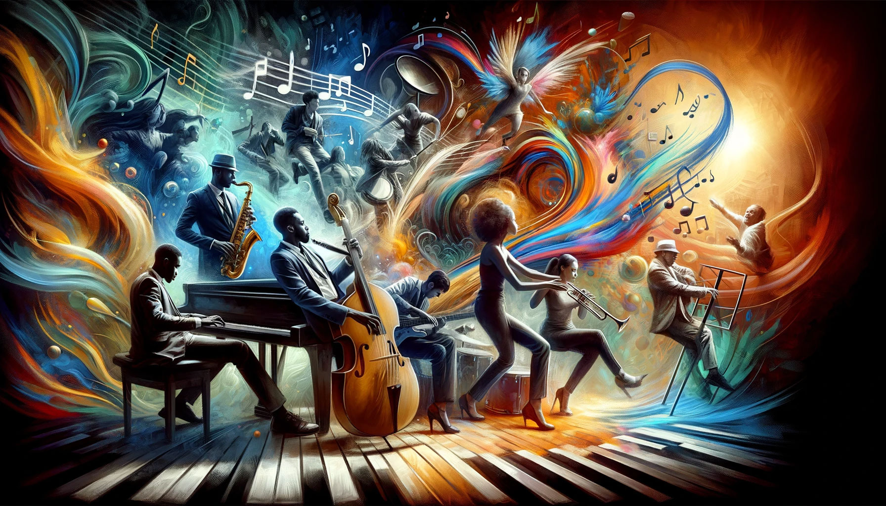 Jazz und andere Improvisationsformen: Die Kunst des Augenblicks